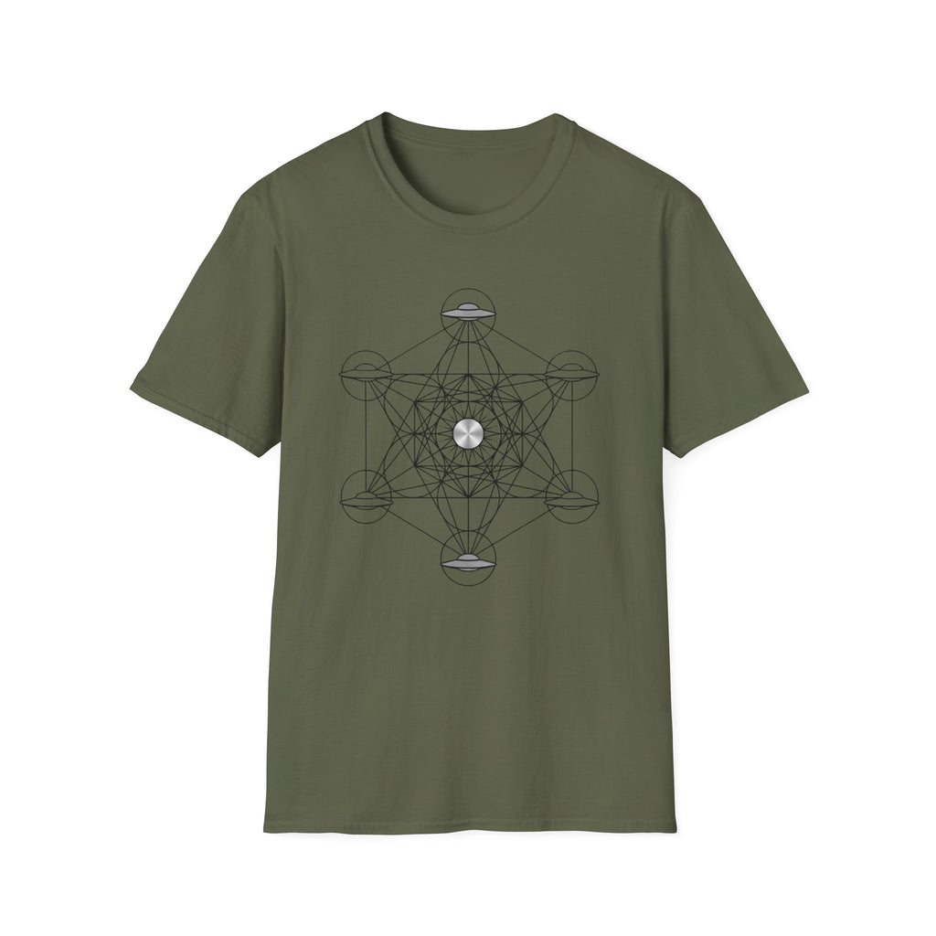 Metatron UFO Cube T-Shirt