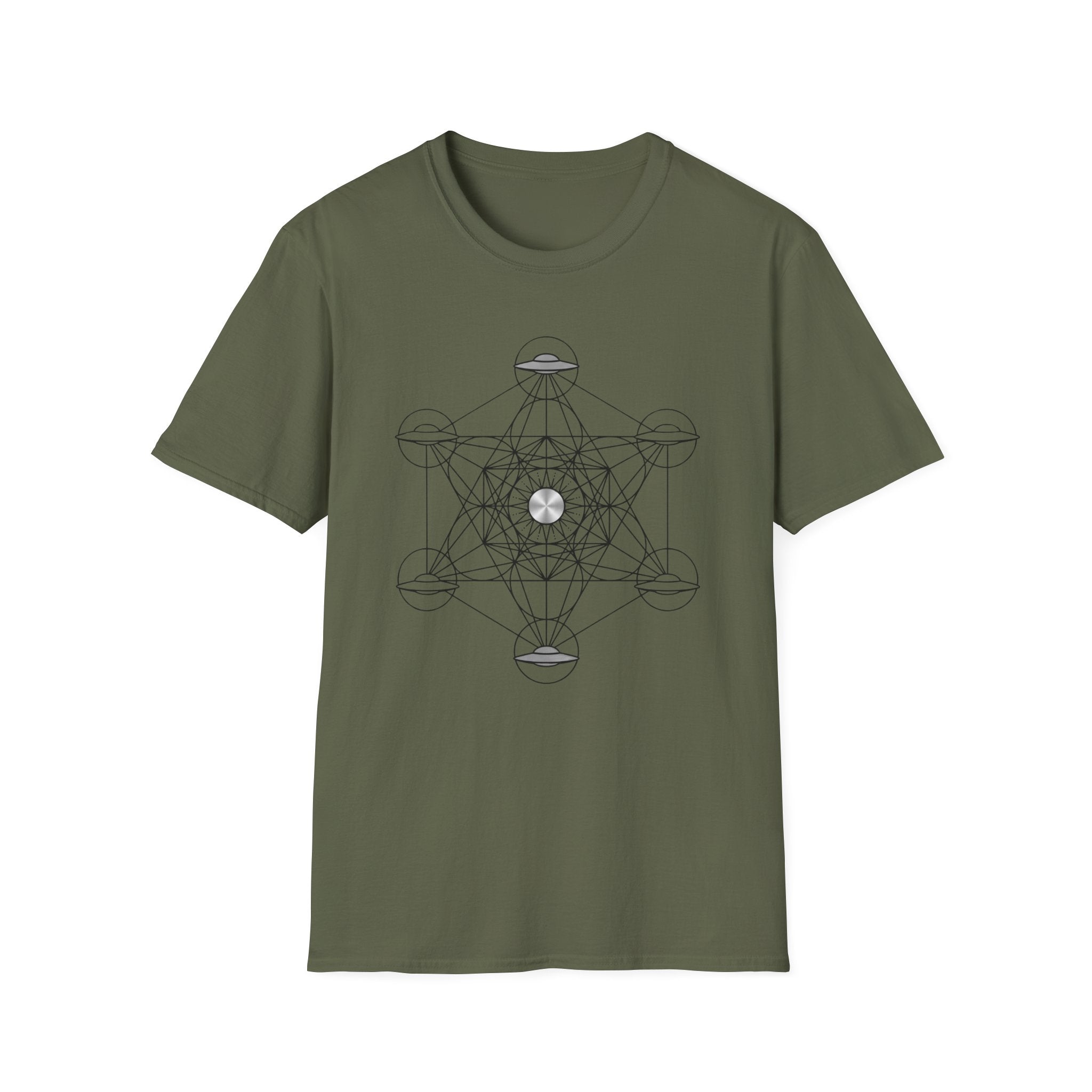 Metatron UFO Cube T-Shirt