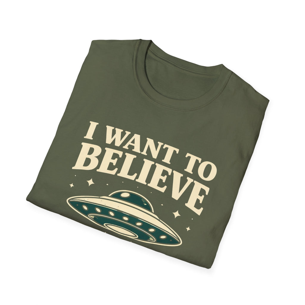 I Want To Believe (But...) T-Shirt