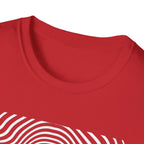 Hypnotic Op-art UFO T-Shirt