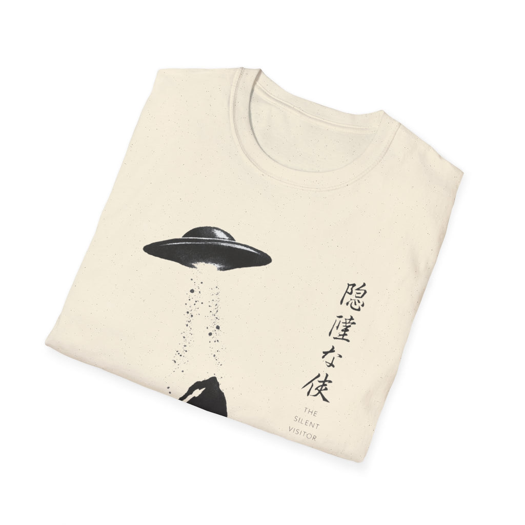 Silent Visitor Sumi e-style T-Shirt