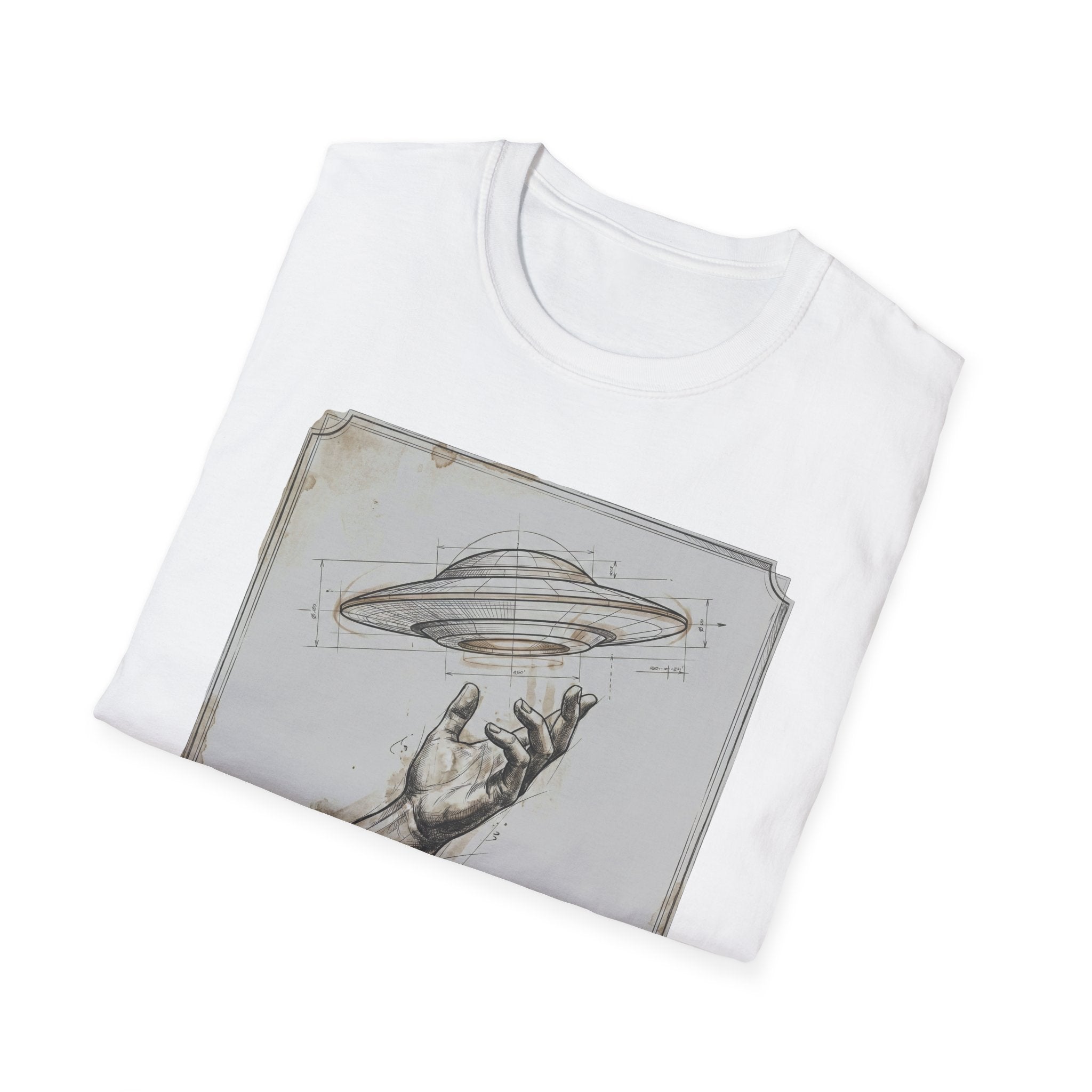 Da Vinci's UFO T-Shirt