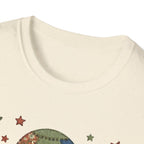 We Are All Connected Quiltwork Effect T-Shirt