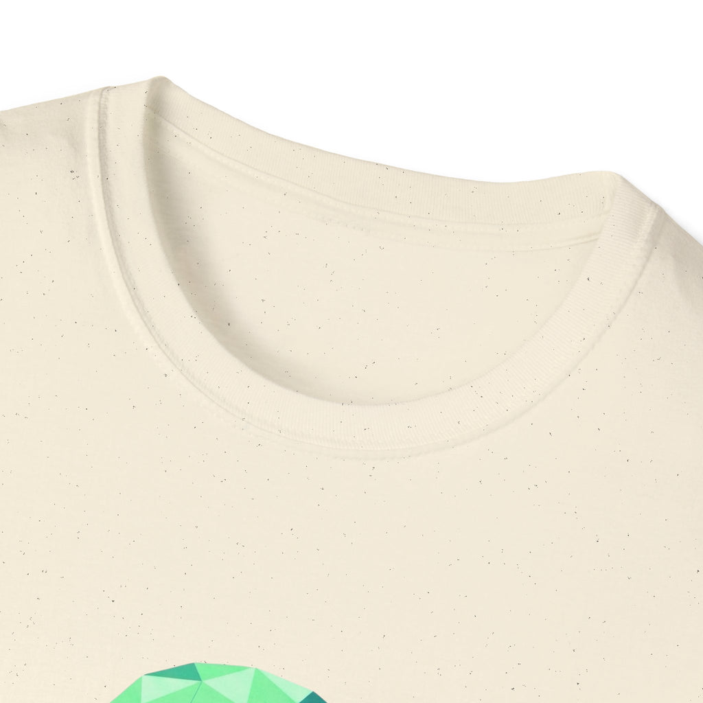 Green Cubist UFO T-Shirt