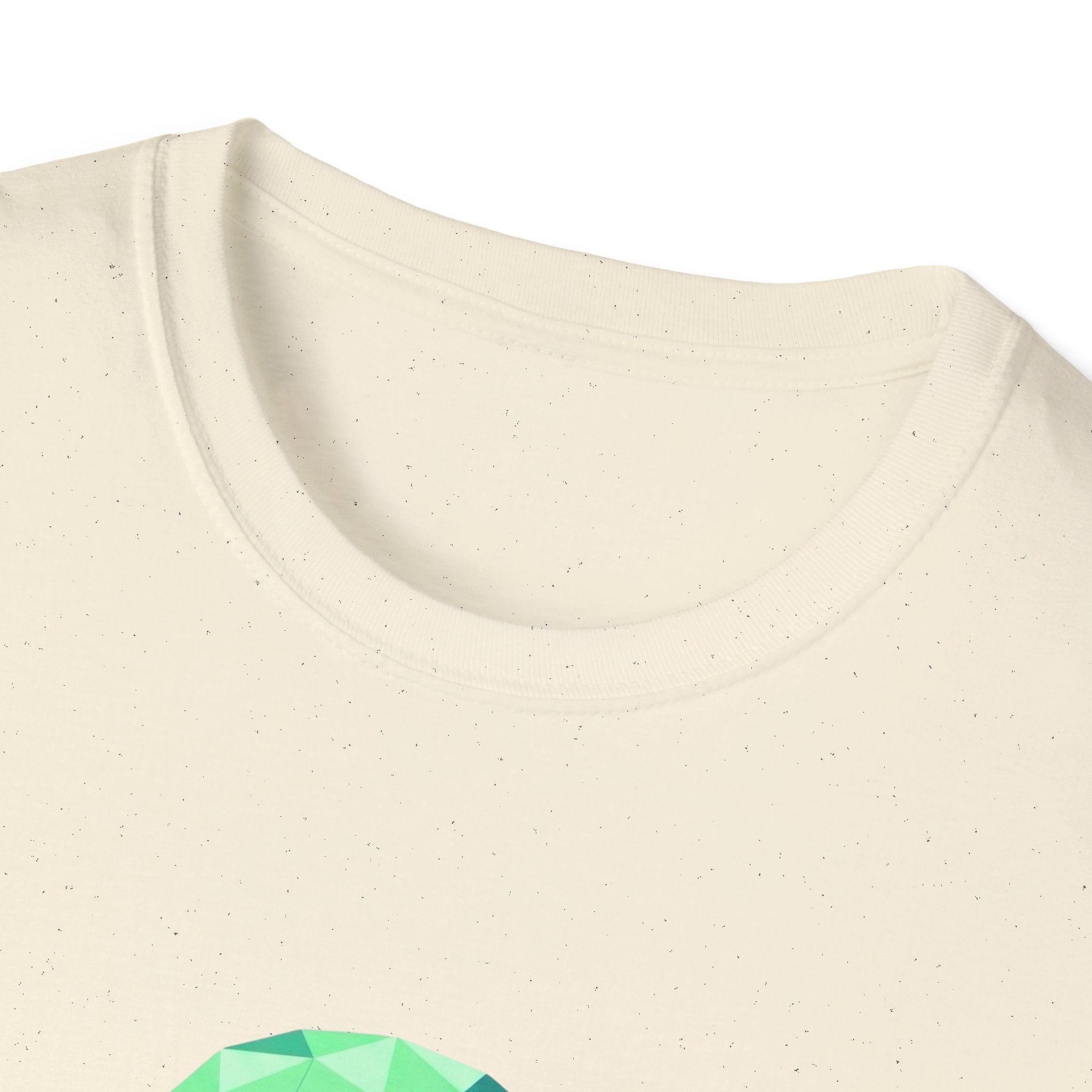 Green Cubist UFO T-Shirt