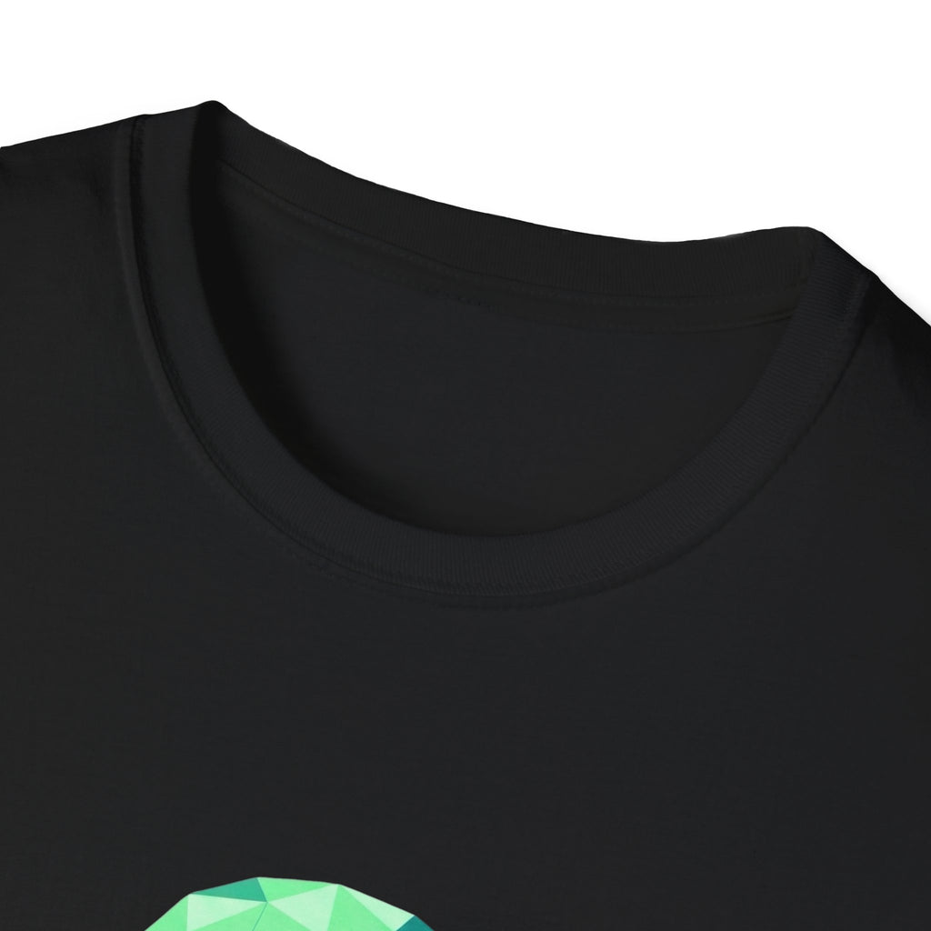 Green Cubist UFO T-Shirt