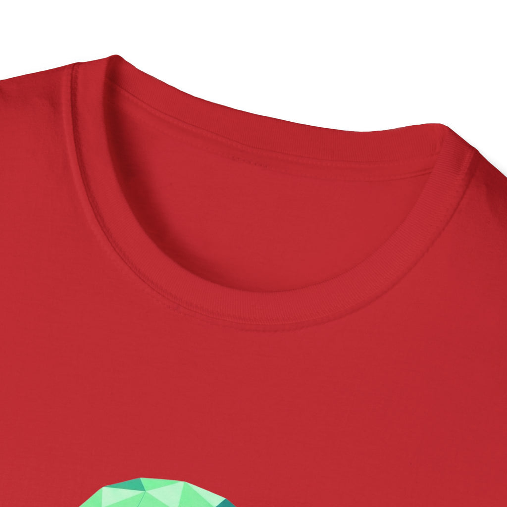 Green Cubist UFO T-Shirt