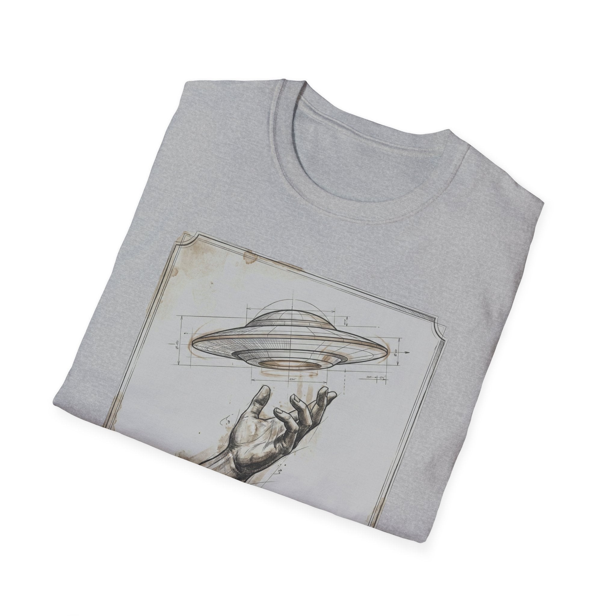 Da Vinci's UFO T-Shirt