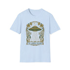 Cosmic Garden Art Deco T-Shirt