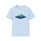 Green Cubist UFO T-Shirt