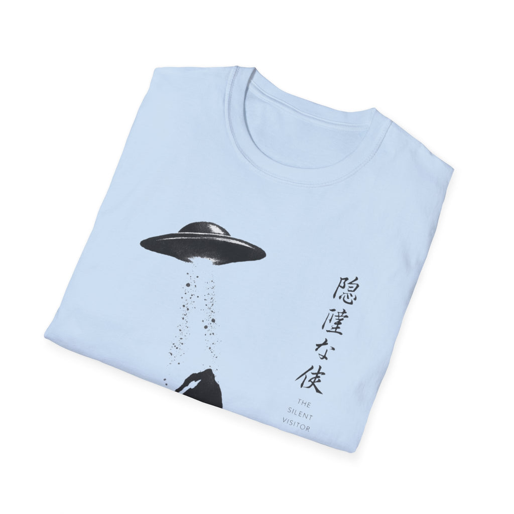 Silent Visitor Sumi e-style T-Shirt