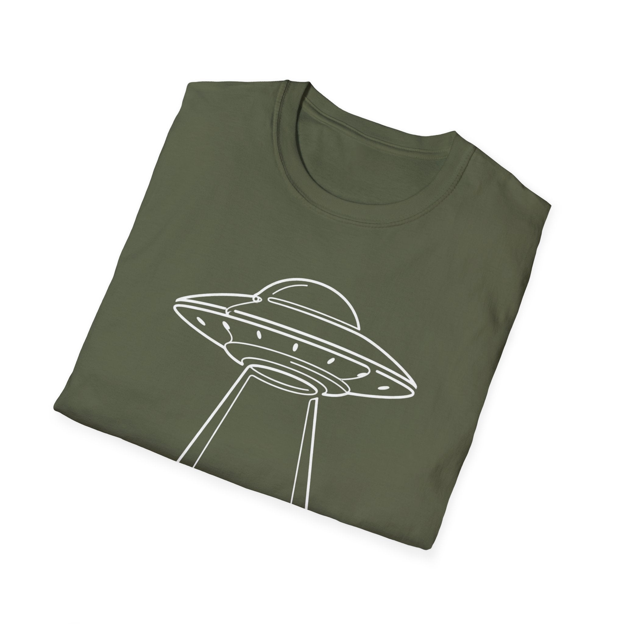 Line-drawing UFO T-Shirt