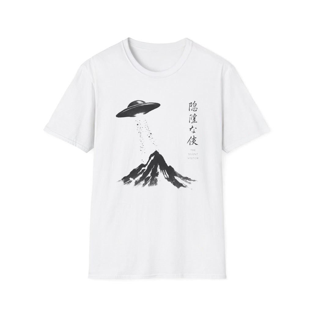 Silent Visitor Sumi e-style T-Shirt