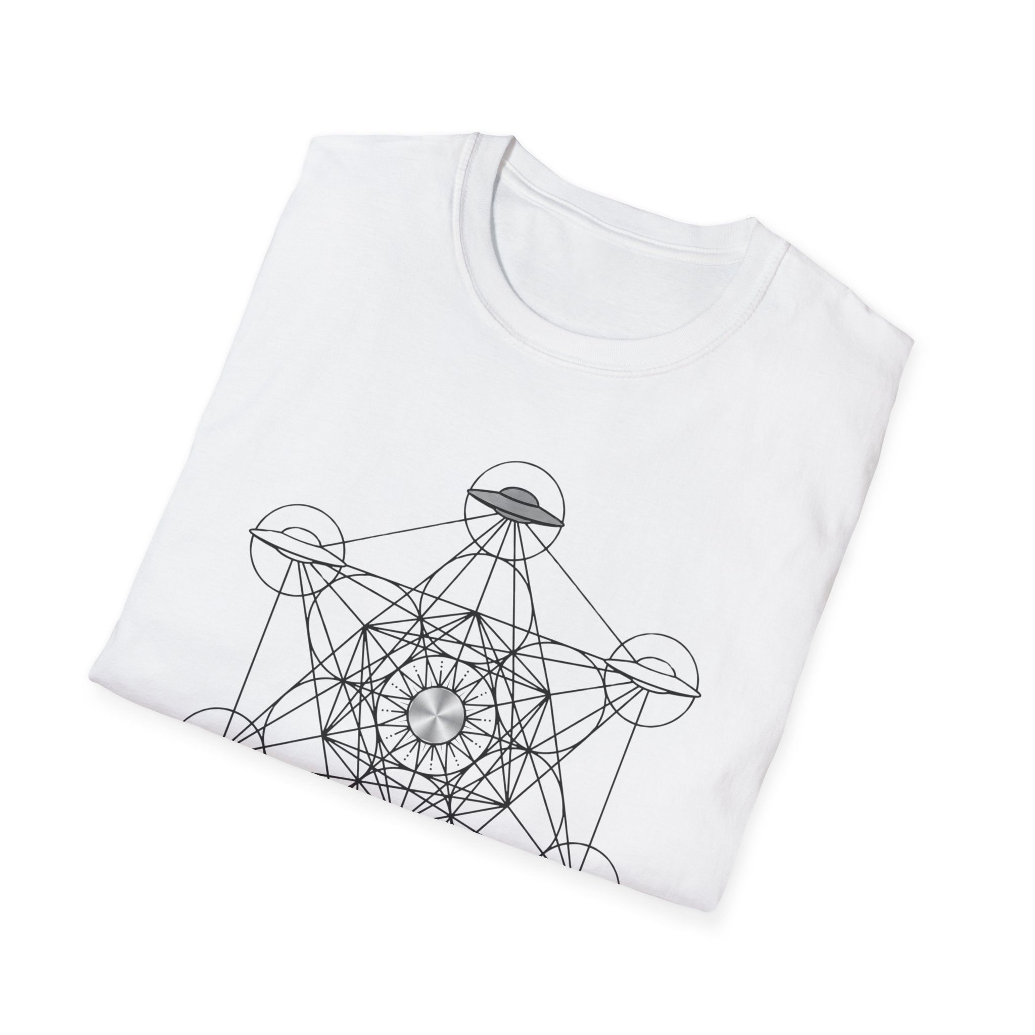 Metatron UFO Cube T-Shirt