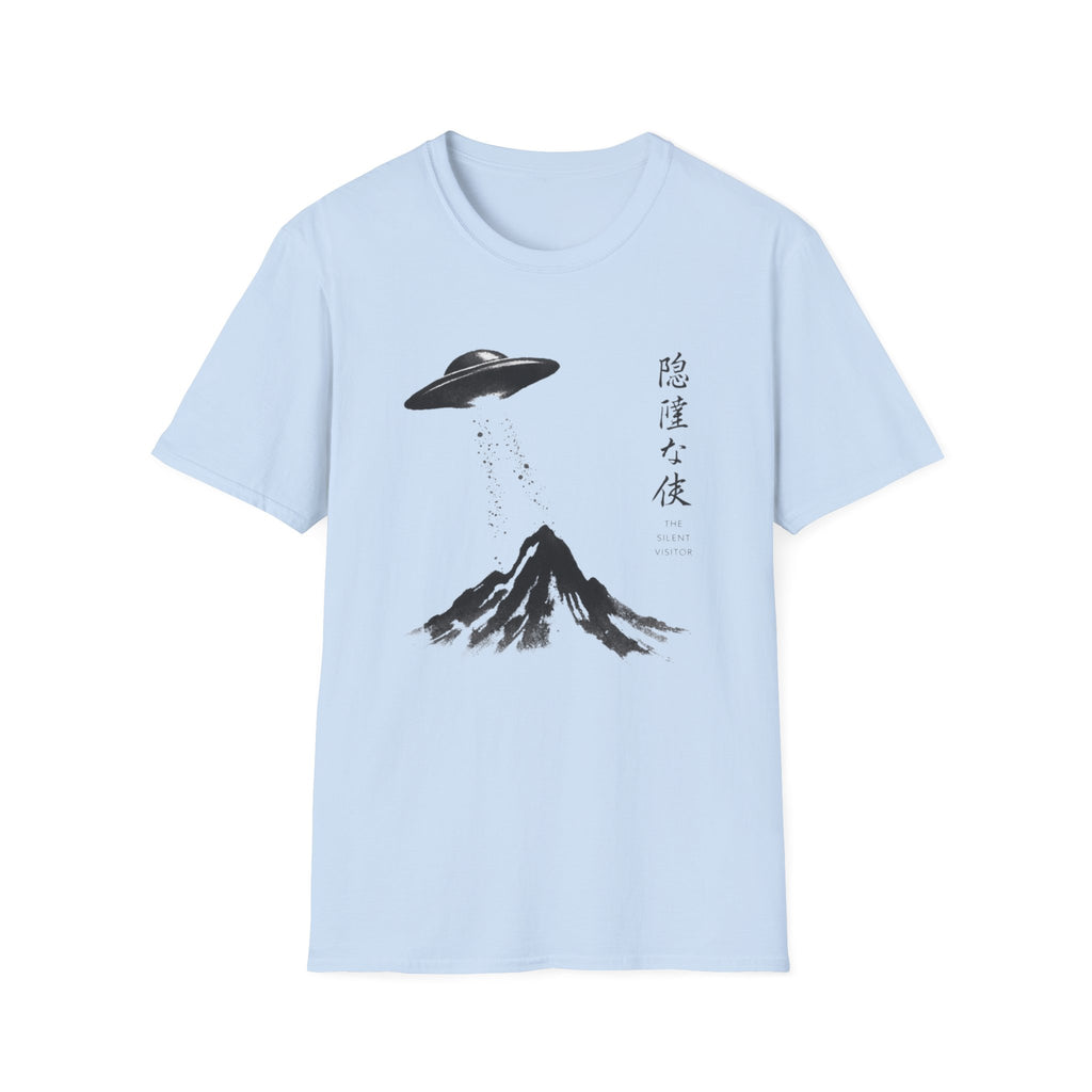 Silent Visitor Sumi e-style T-Shirt