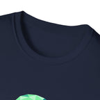 Green Cubist UFO T-Shirt