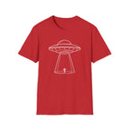 Line-drawing UFO T-Shirt