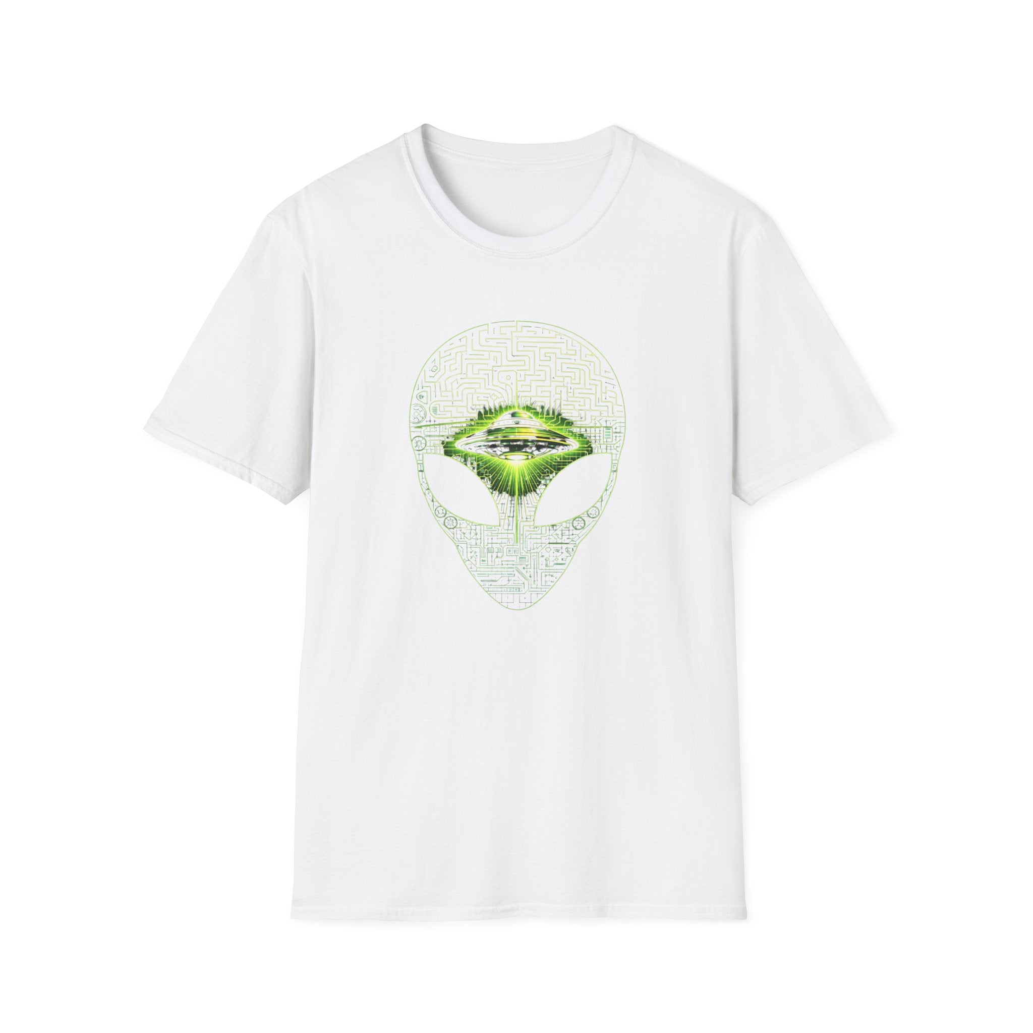 Alien Circuit Head T-Shirt