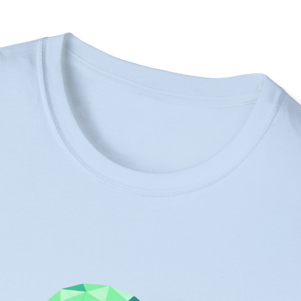 Green Cubist UFO T-Shirt