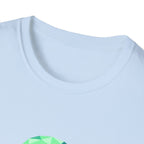 Green Cubist UFO T-Shirt