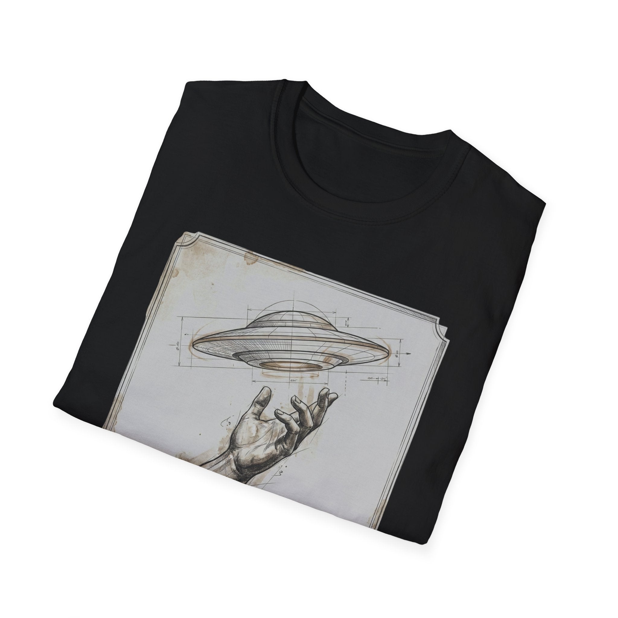 Da Vinci's UFO T-Shirt