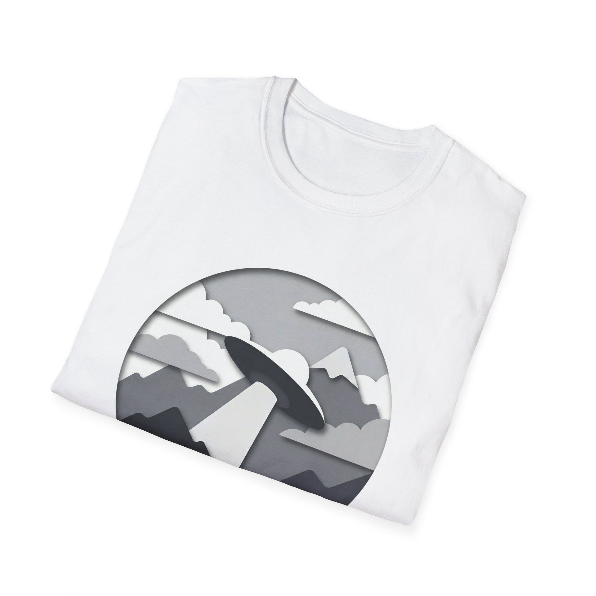 Papercut UFO T-Shirt