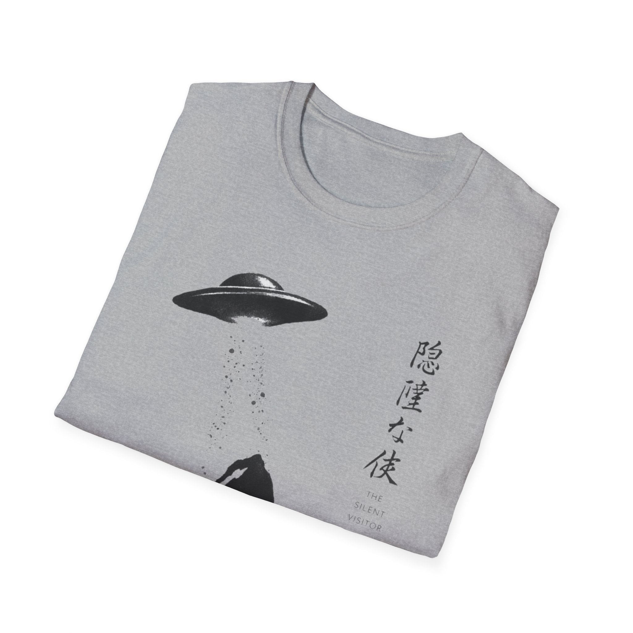Silent Visitor Sumi e-style T-Shirt