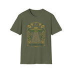 Cosmic Garden Art Deco T-Shirt