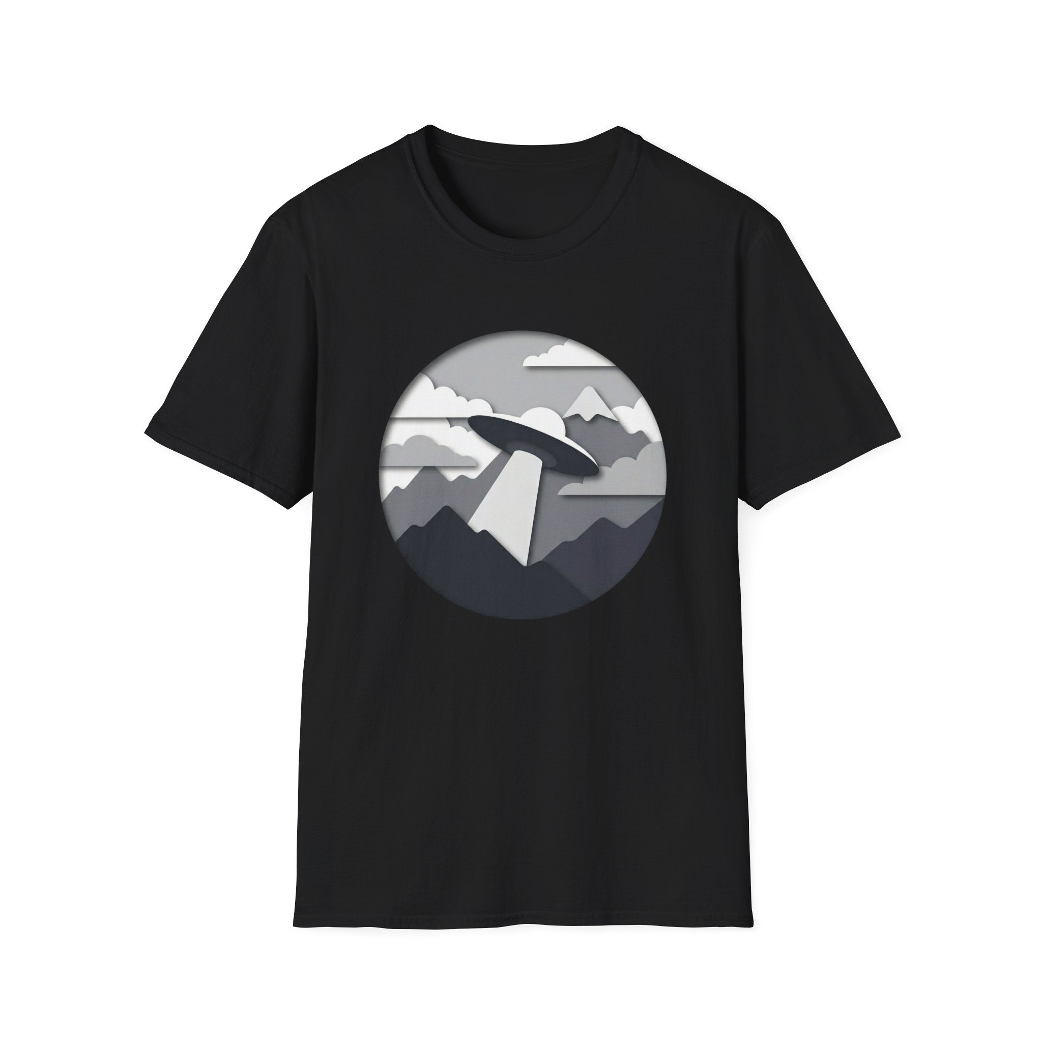 Papercut UFO T-Shirt