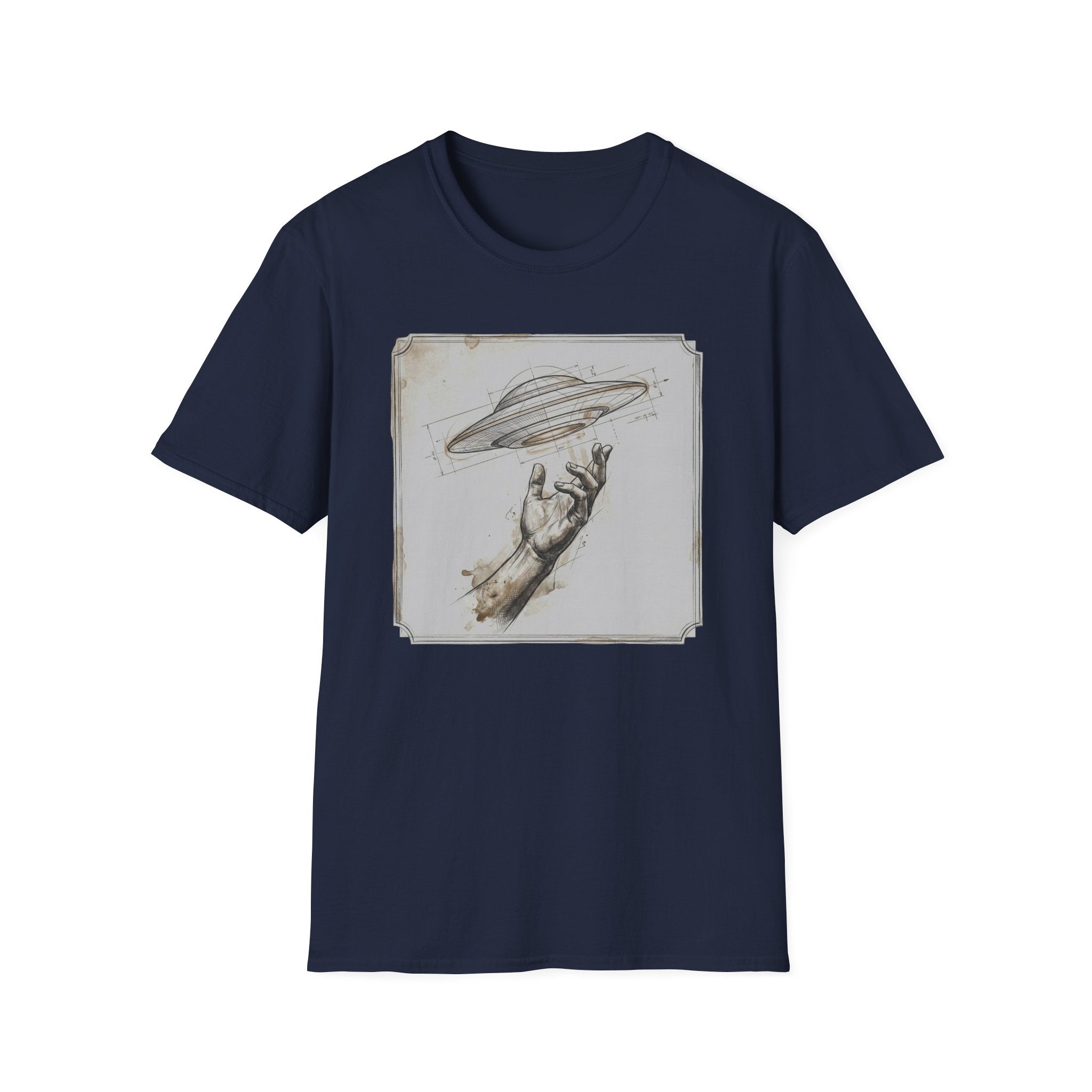 Da Vinci's UFO T-Shirt