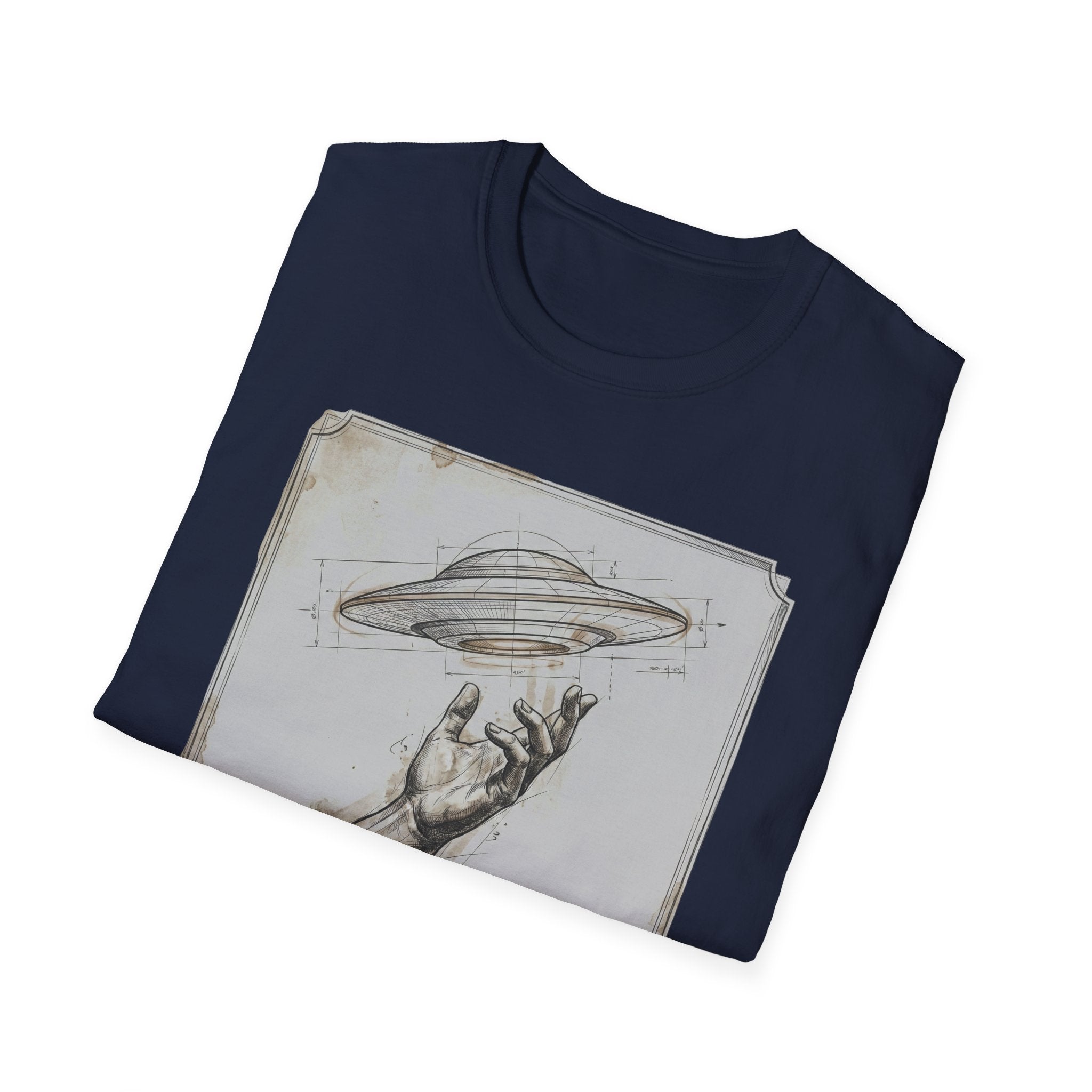 Da Vinci's UFO T-Shirt