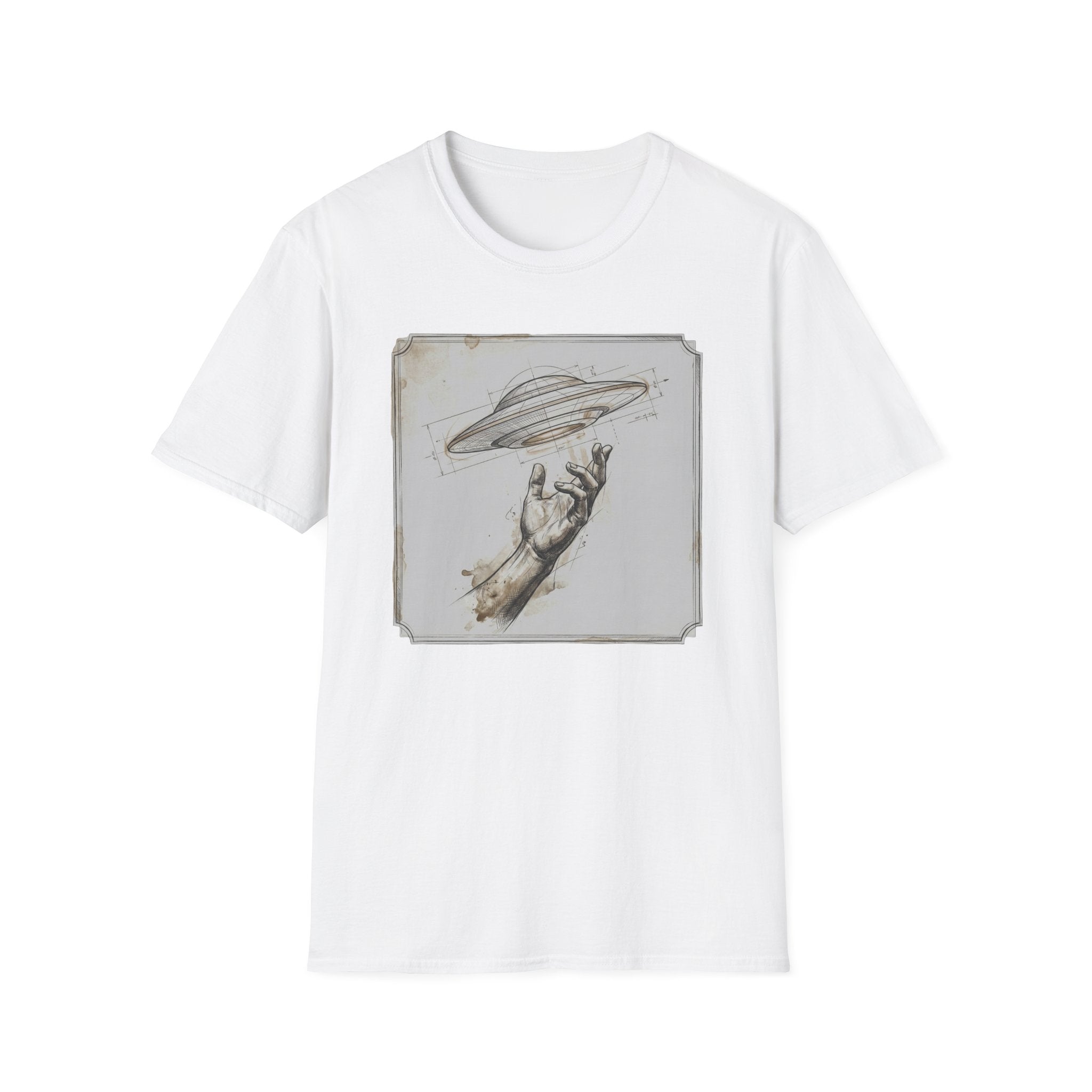 Da Vinci's UFO T-Shirt
