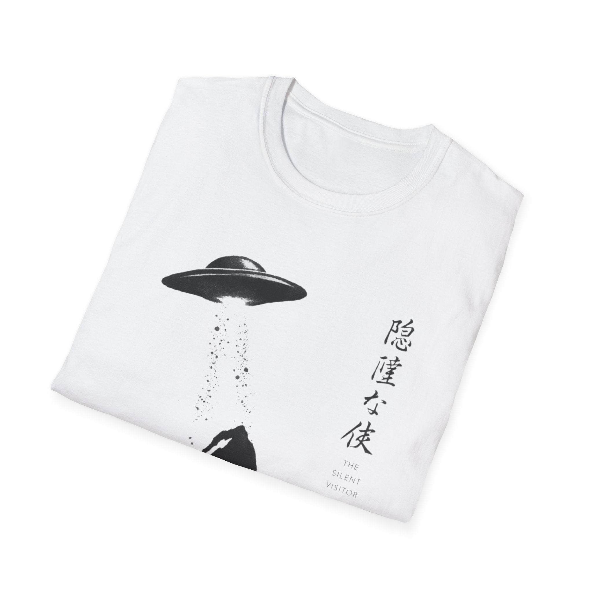 Silent Visitor Sumi e-style T-Shirt