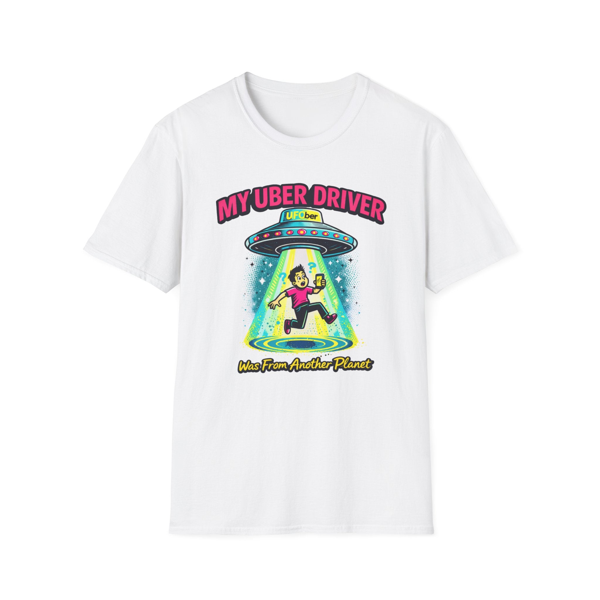 My Uber Driver UFO T-Shirt