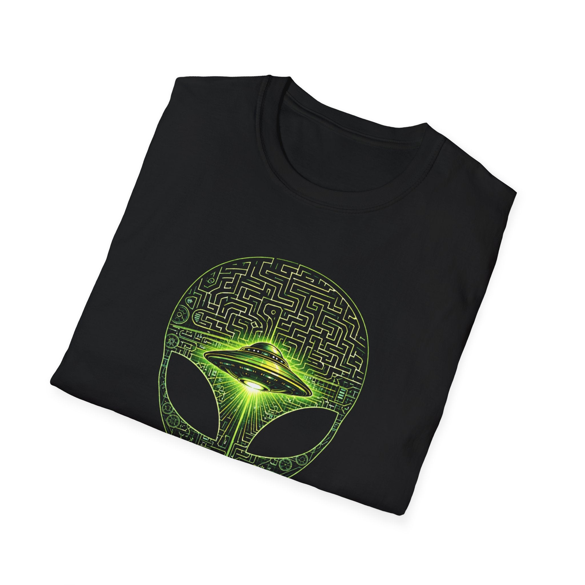 Alien Circuit Head T-Shirt