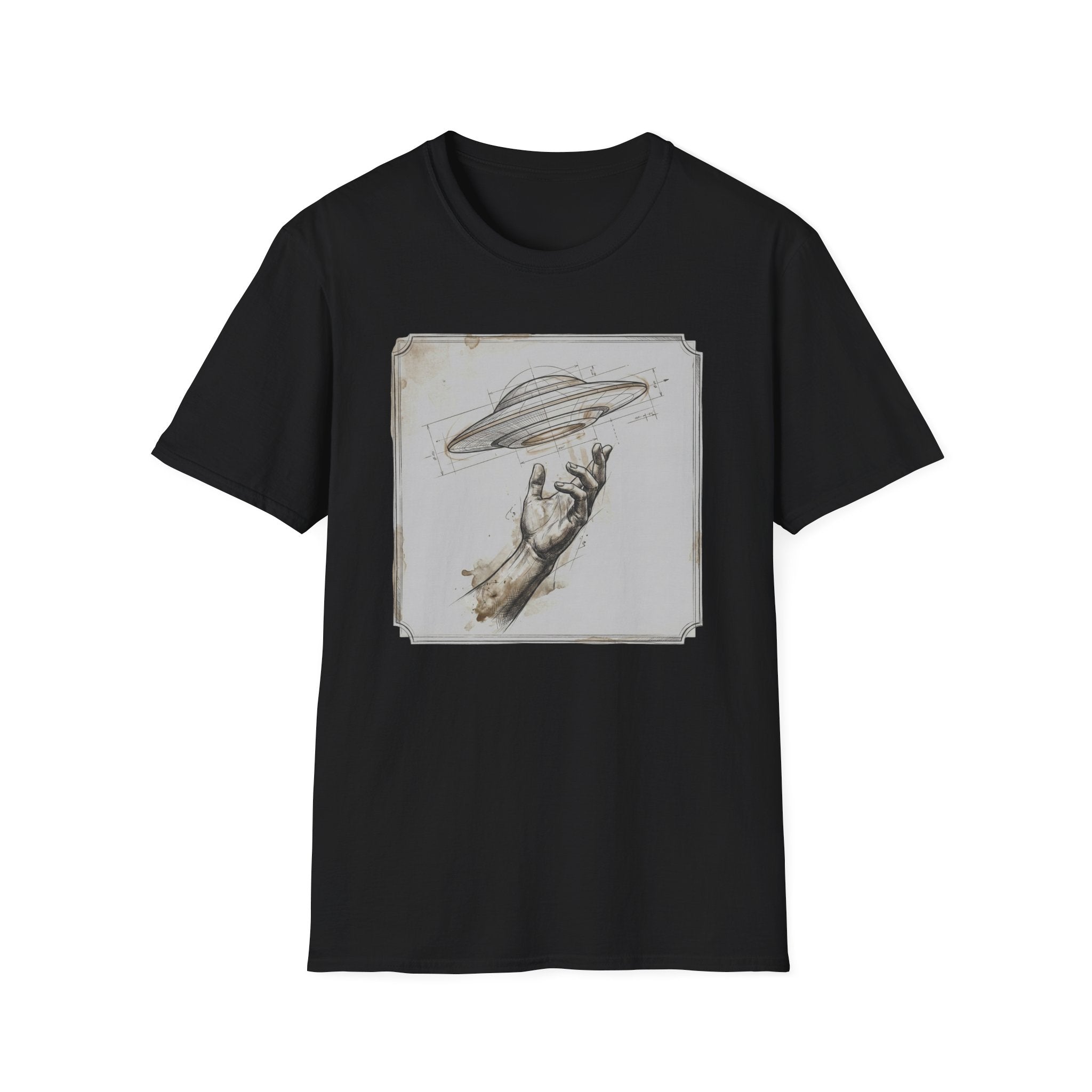 Da Vinci's UFO T-Shirt