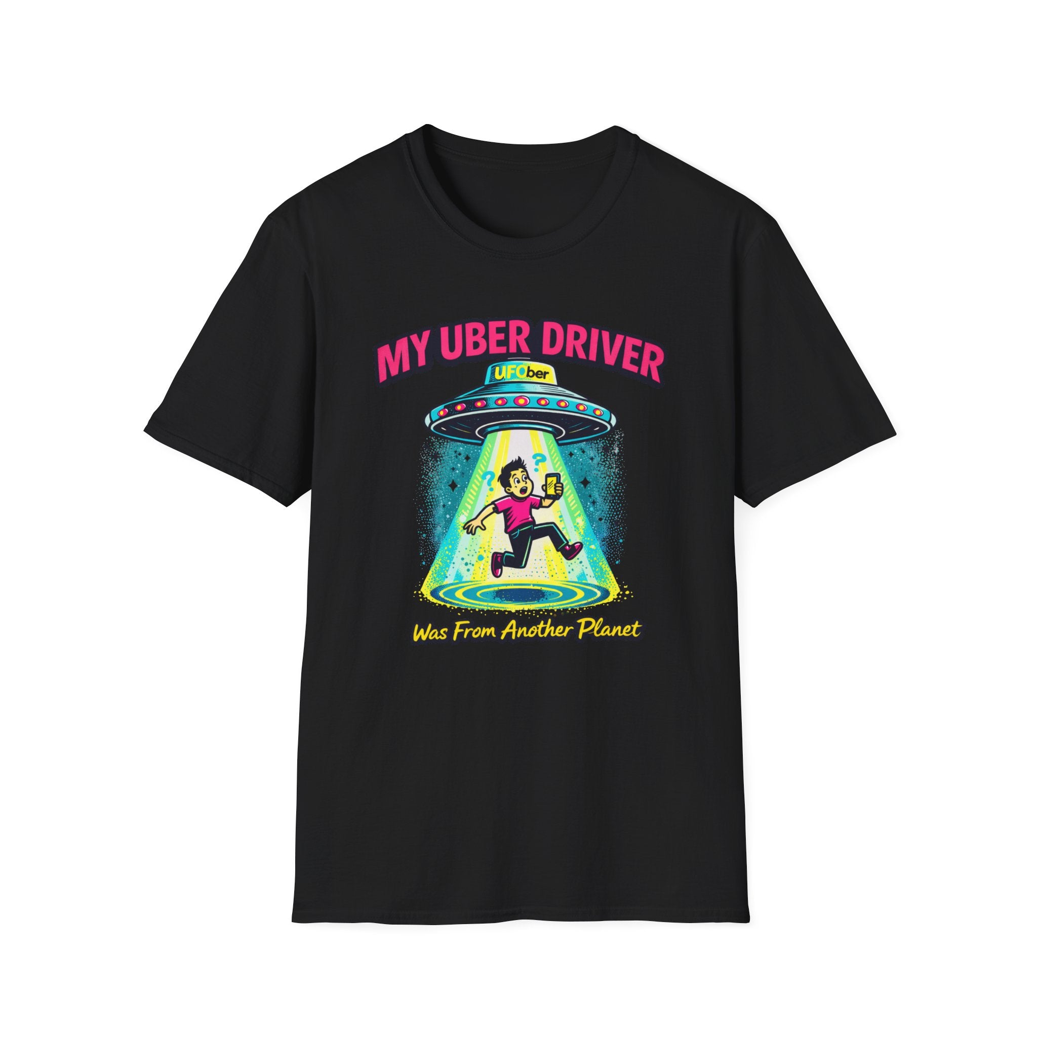 My Uber Driver UFO T-Shirt
