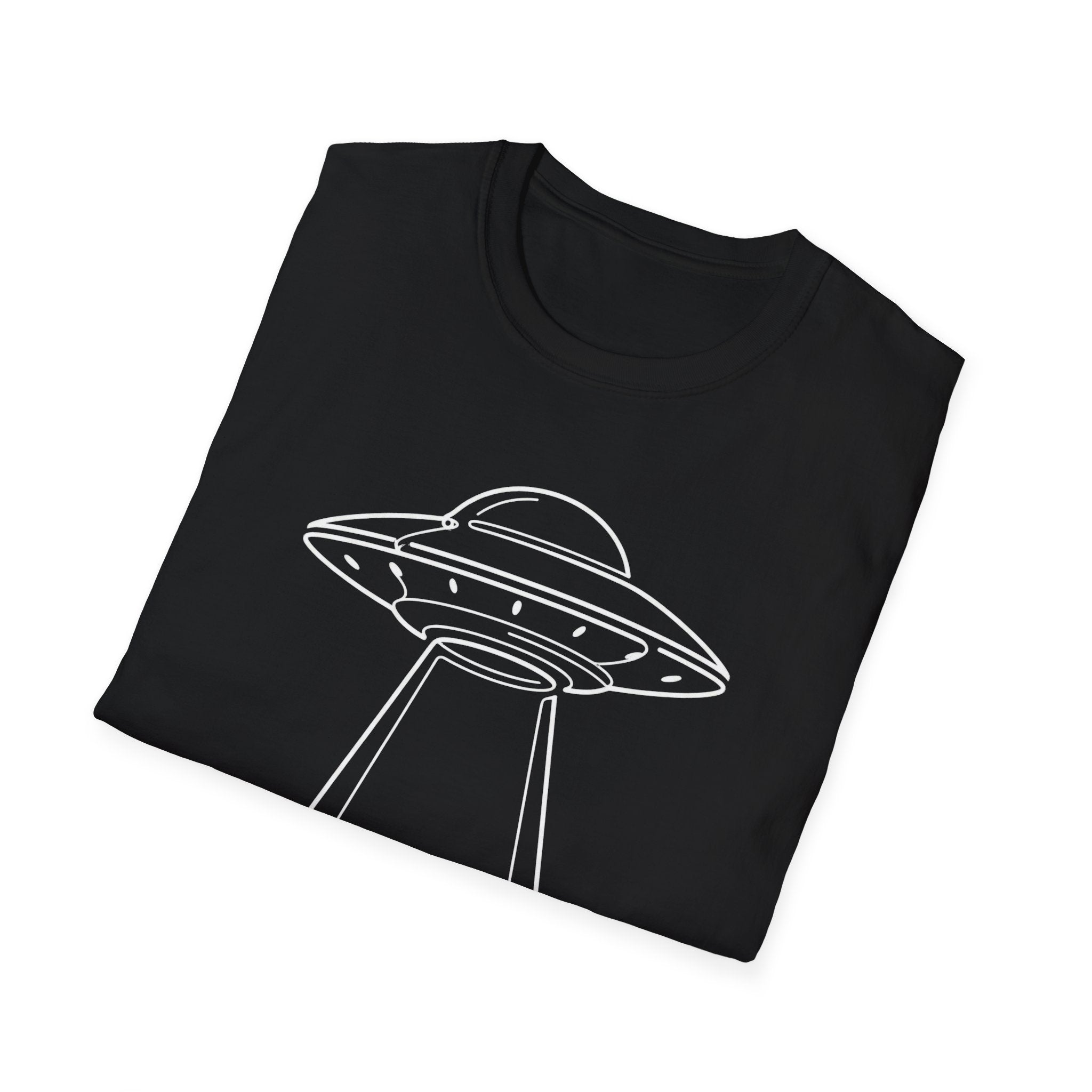 Line-drawing UFO T-Shirt