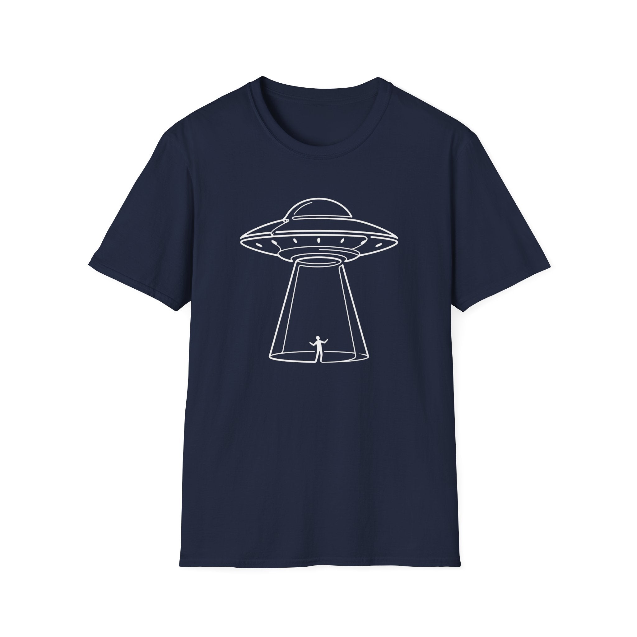 Line-drawing UFO T-Shirt