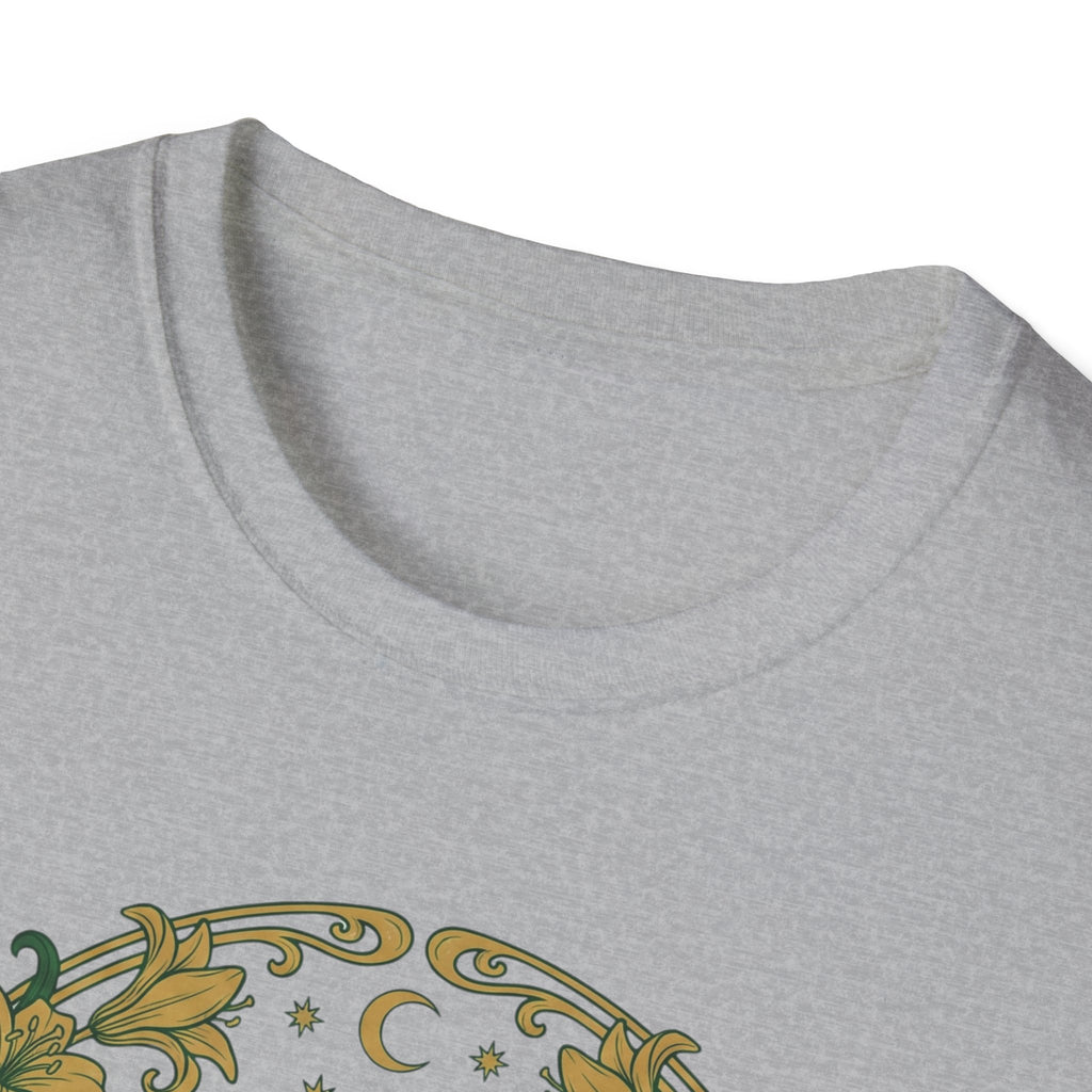 Cosmic Garden Art Deco T-Shirt