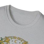 Cosmic Garden Art Deco T-Shirt