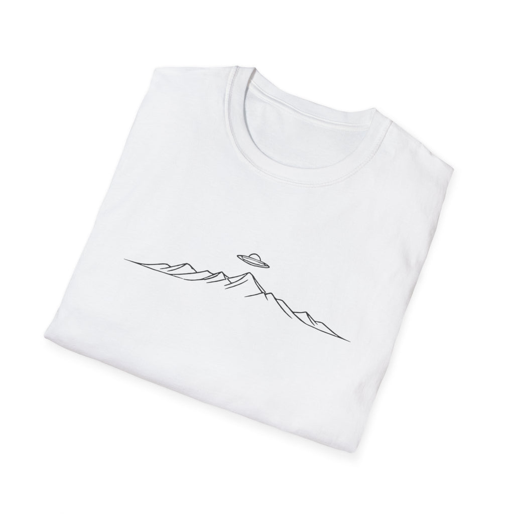 Line Drawing UFO T-Shirt