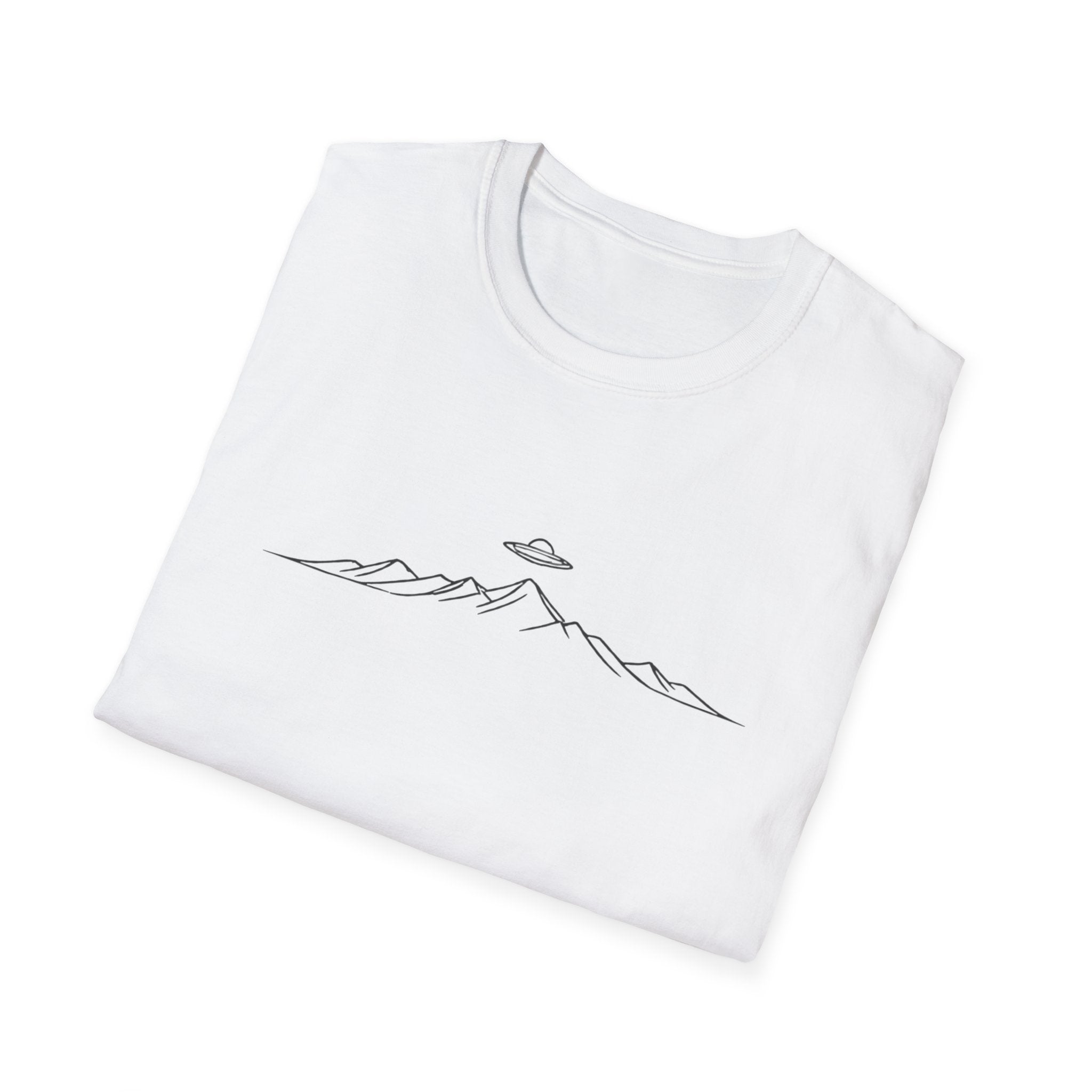 Line Drawing UFO T-Shirt