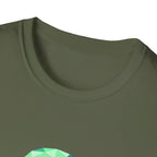 Green Cubist UFO T-Shirt