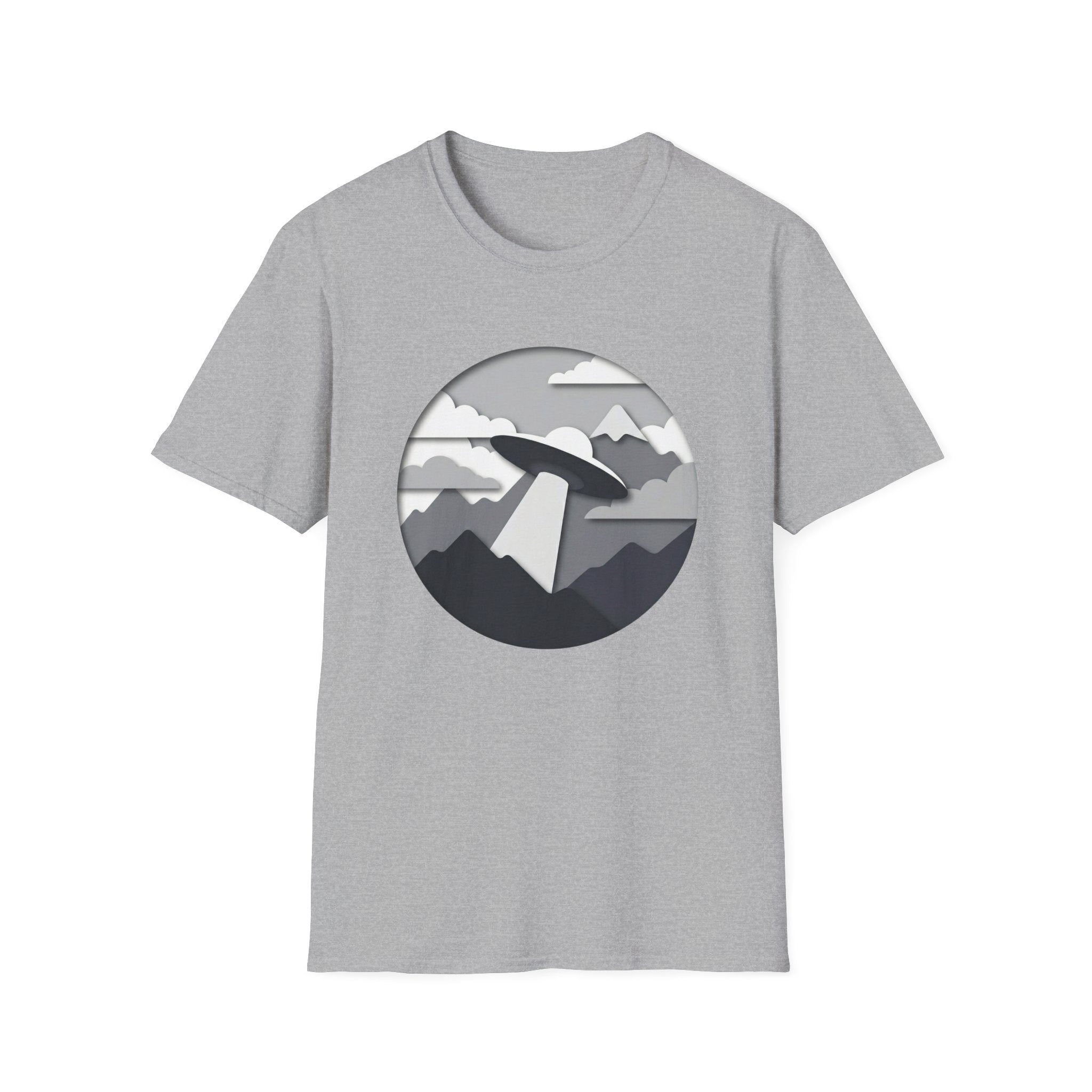 Papercut UFO T-Shirt
