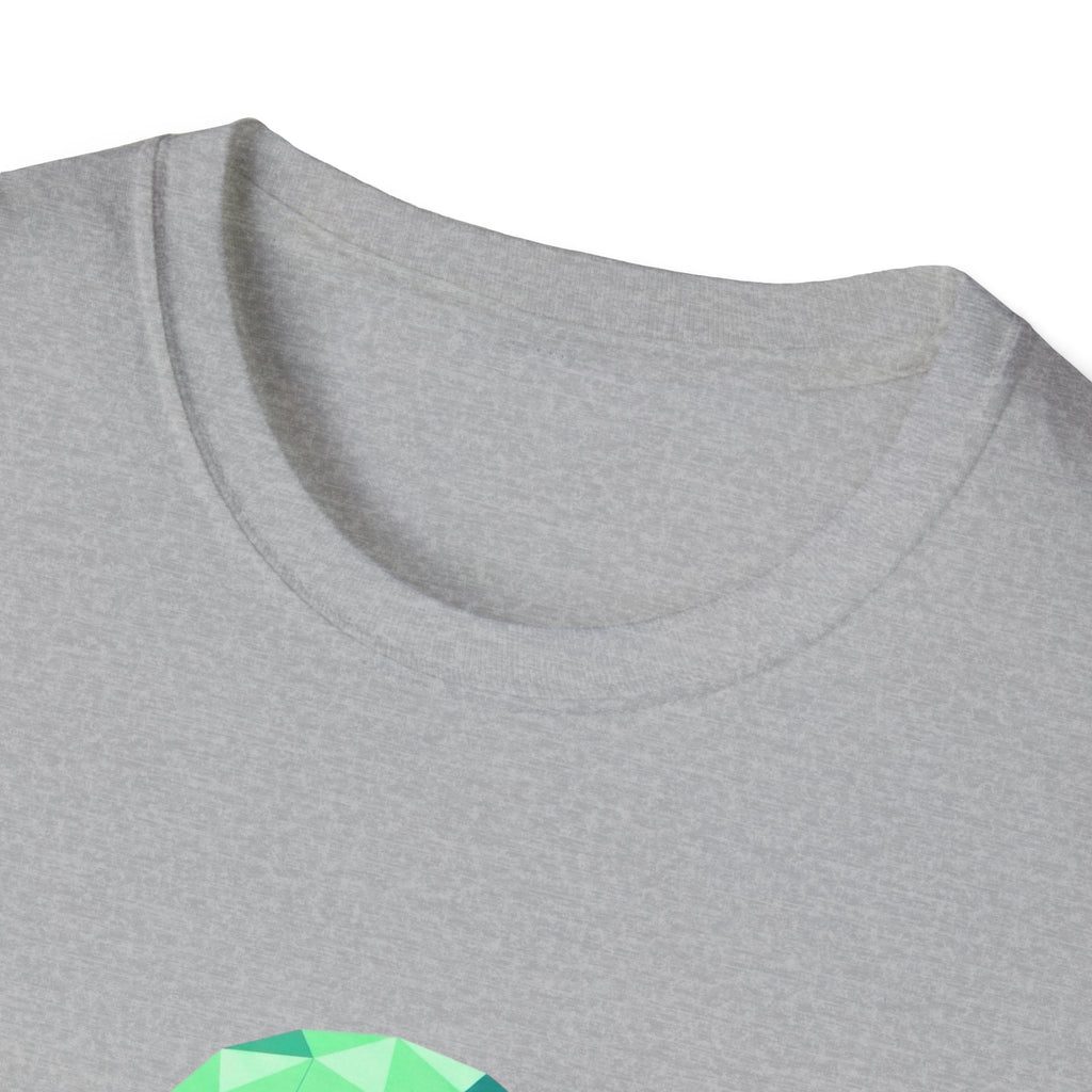 Green Cubist UFO T-Shirt