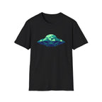 Green Cubist UFO T-Shirt