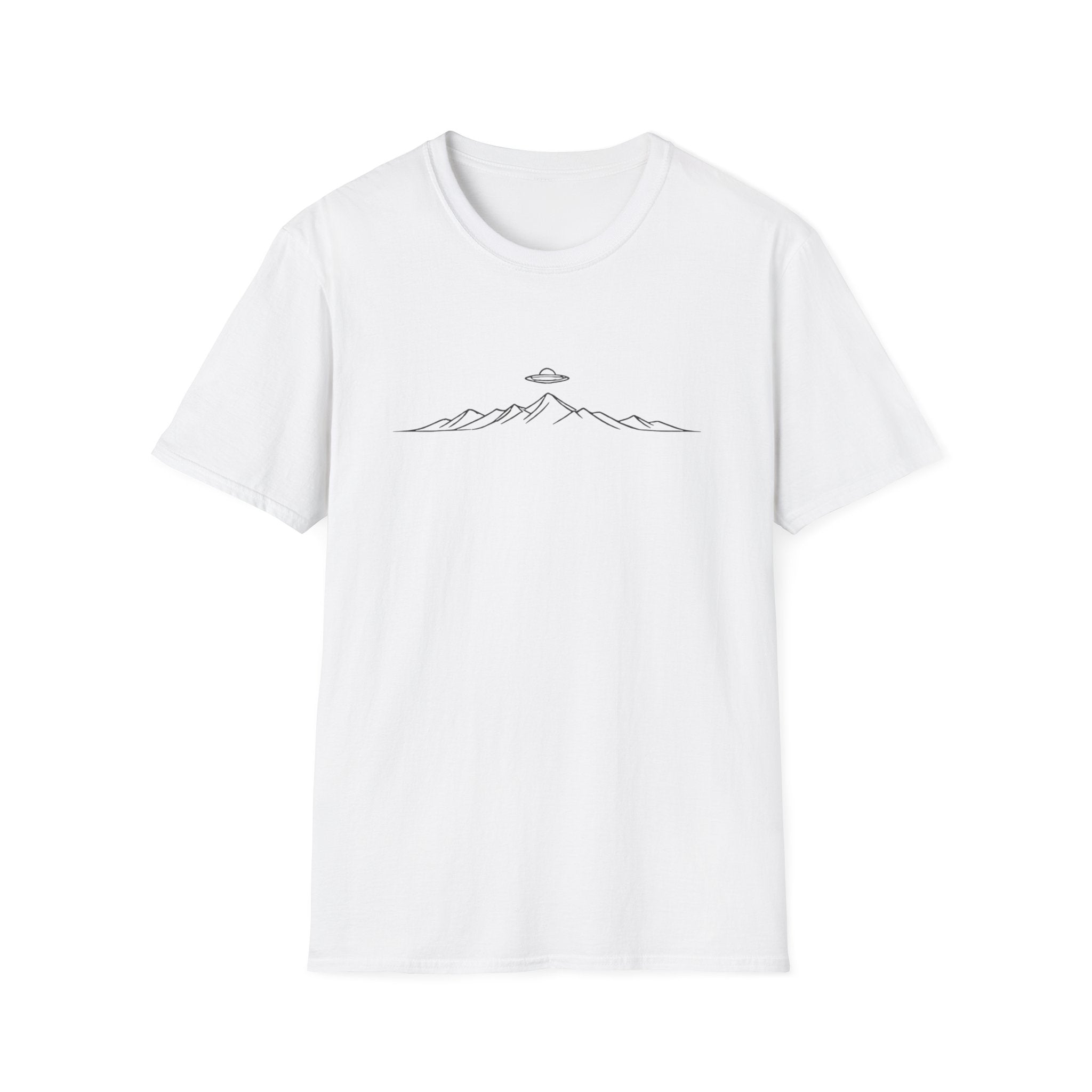 Line Drawing UFO T-Shirt