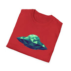 Green Cubist UFO T-Shirt