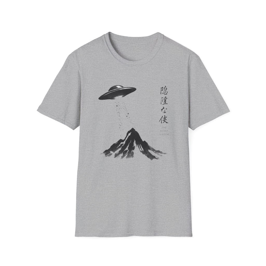 Silent Visitor Sumi e-style T-Shirt